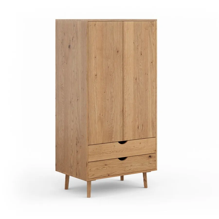 Armoire chêne massif collection OSLO