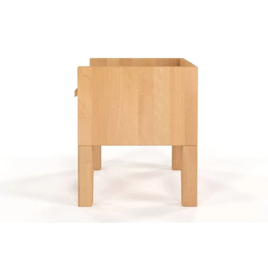 Table de nuit bois naturel collection AGA