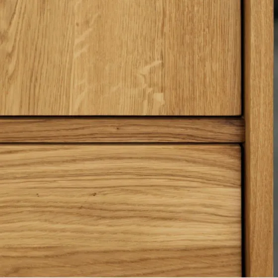 Armoire en chêne massif avec tiroirs de rangement collection Vintage
