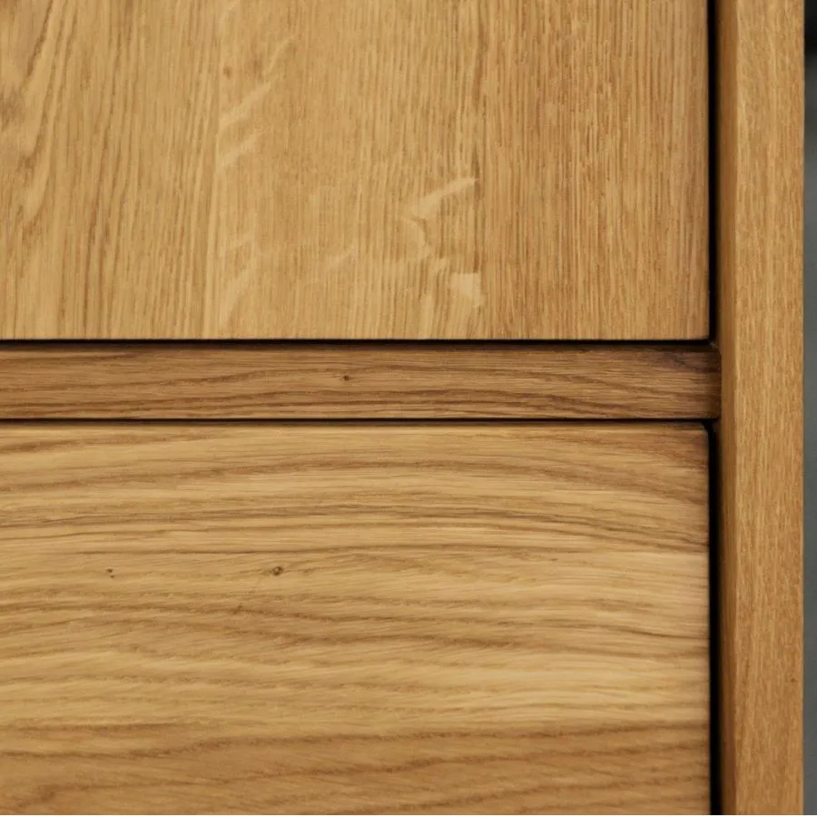 Armoire en chêne massif avec tiroirs de rangement collection Vintage