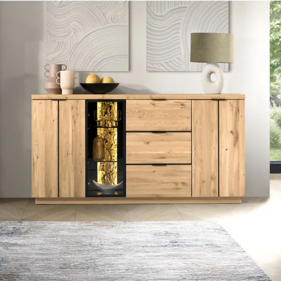 Buffet chêne clair collection Bianco