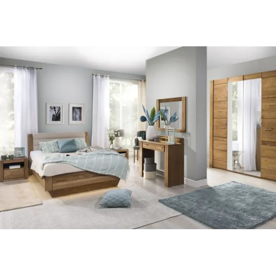 Armoire 4 portes en bois pour chambre collection BAROS