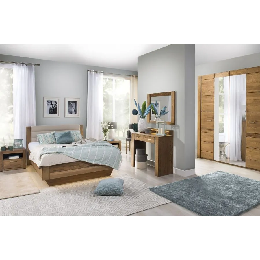 Armoire 4 portes en bois pour chambre collection BAROS