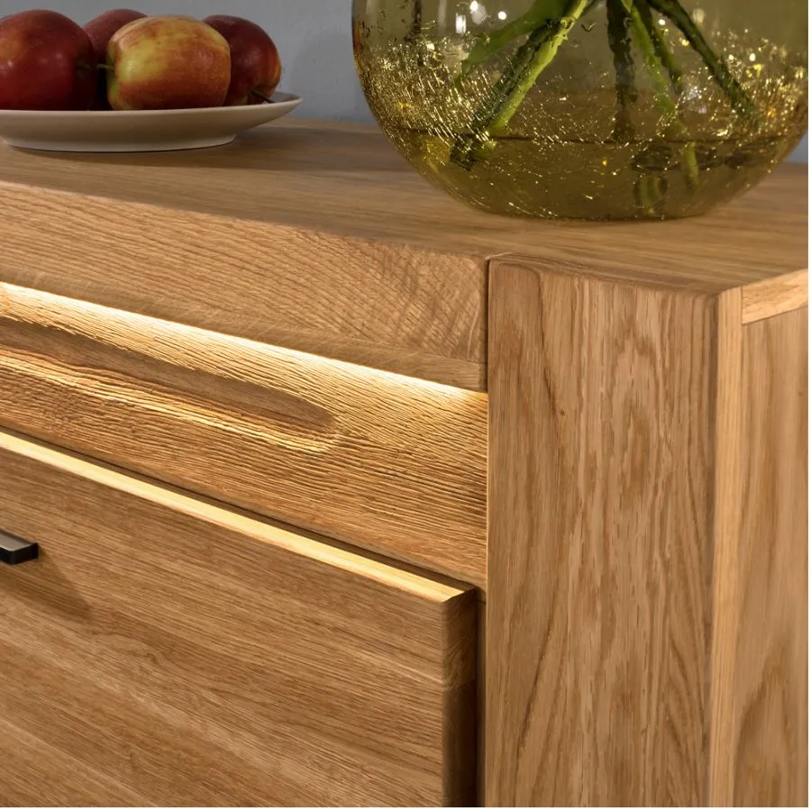 Buffet chêne massif clair collection Baros
