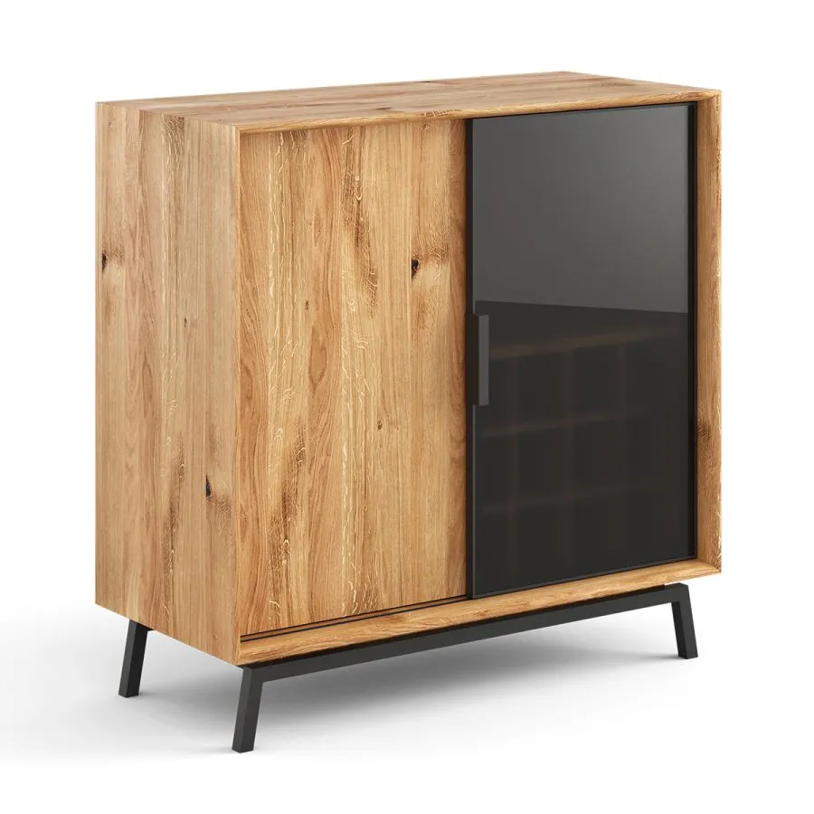 Buffet chêne massif 2 portes collection Sienna