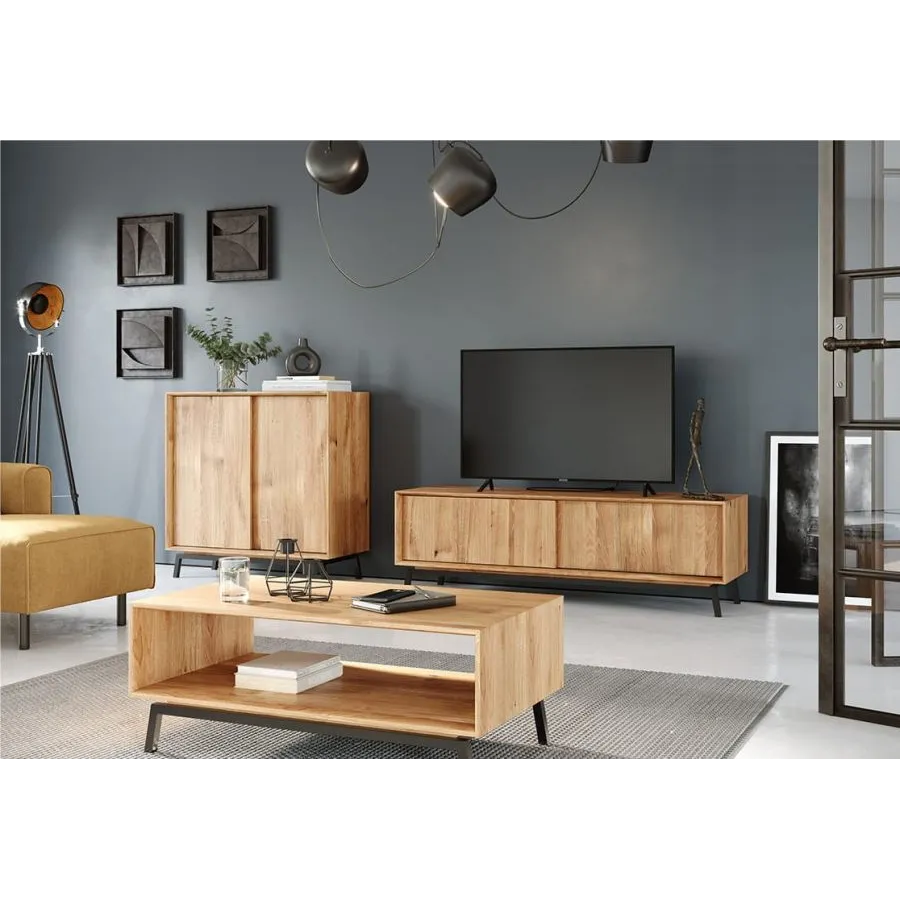 Buffet chêne massif pour séjour collection Sienna