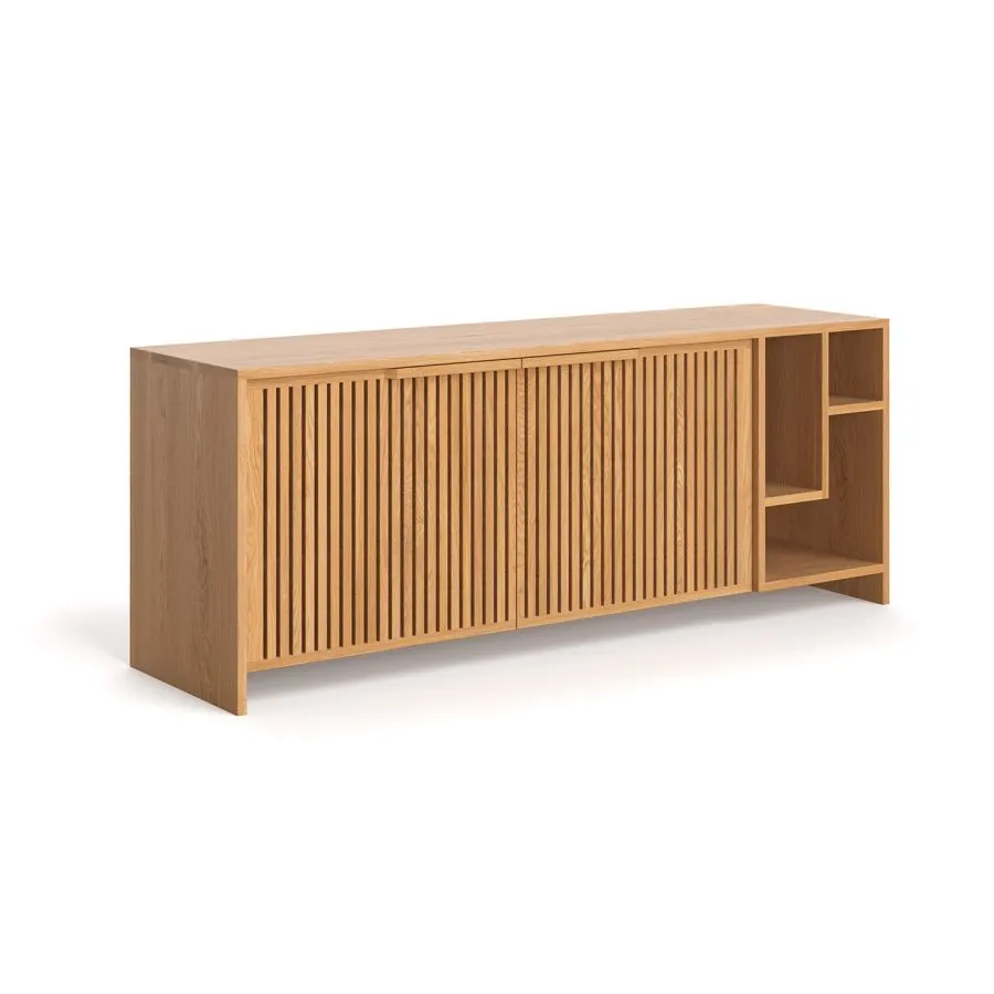 Buffet chêne massif design 180 cm collection CONTI