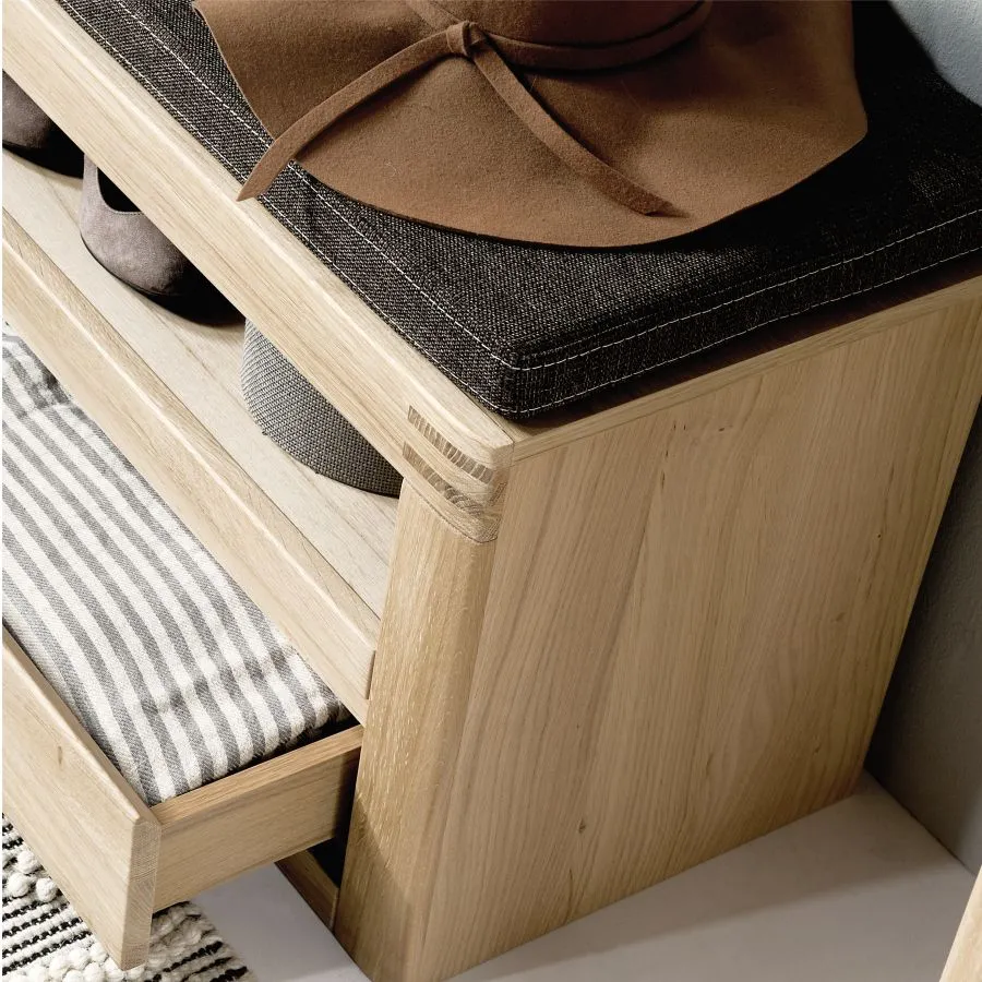 Meuble pour chaussures en bois massif collection MILO