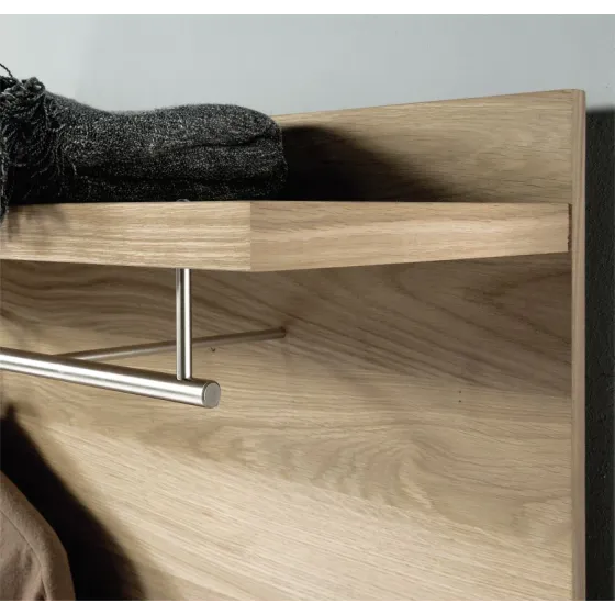 Porte manteau mural en bois collection MILO