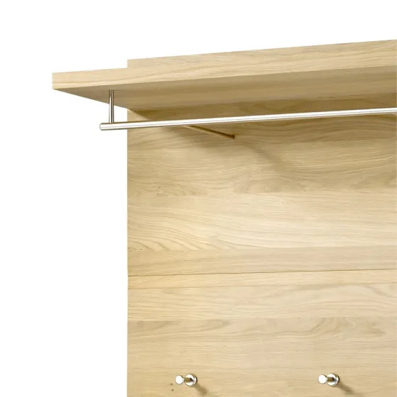 Porte manteau bois mural collection MILO