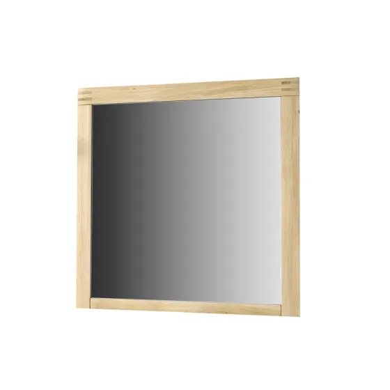 Miroir bois clair pour aménagement couloir ou entrée MILO