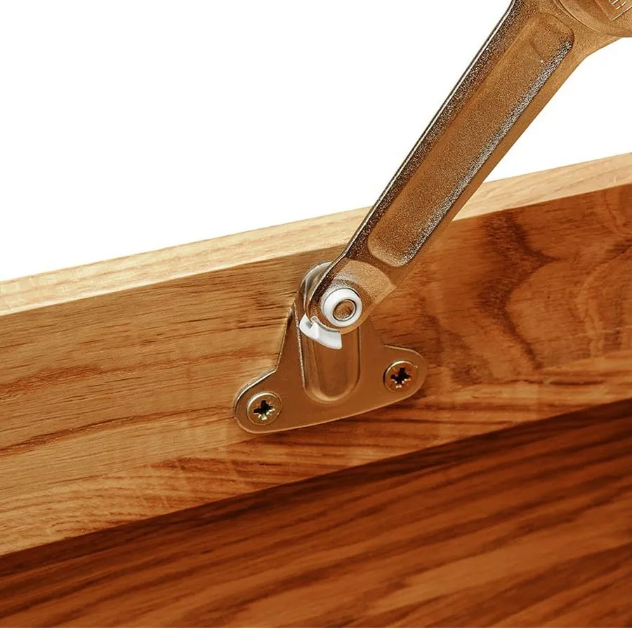 Coffre rangement chêne naturel collection Oslo