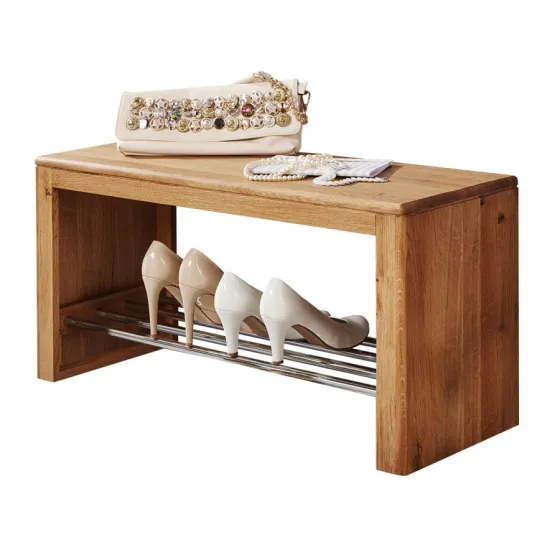 Banc chaussures bois collection Oslo