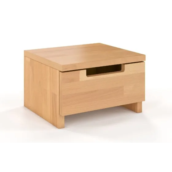 Table de chevet en bois 1 tiroir collection ZENNO