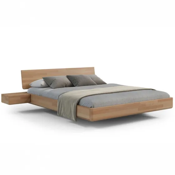 Lit bois flottant avec tables de nuit collection MOOD