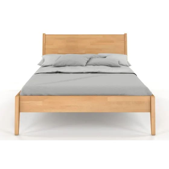 Lit en bois massif adulte finition naturel collection VENISE