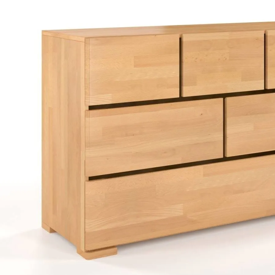 Commode solide 100% en bois massif collection MODERNA