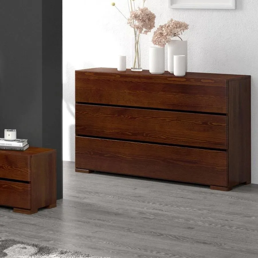 Commode bois massif pour chambre collection MODERN