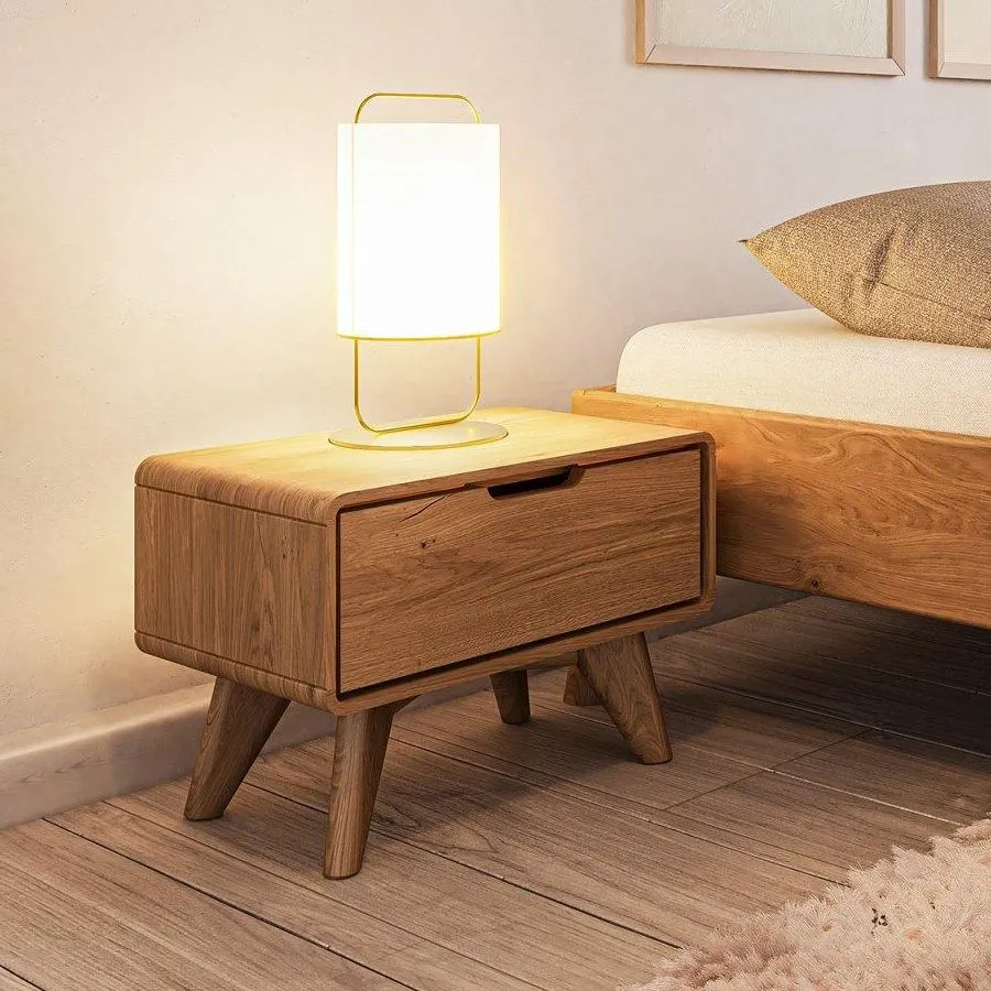Table de chevet en bois massif collection Sven