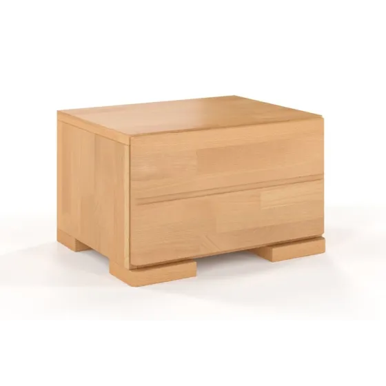 Table de nuit en bois naturel collection INDIGO