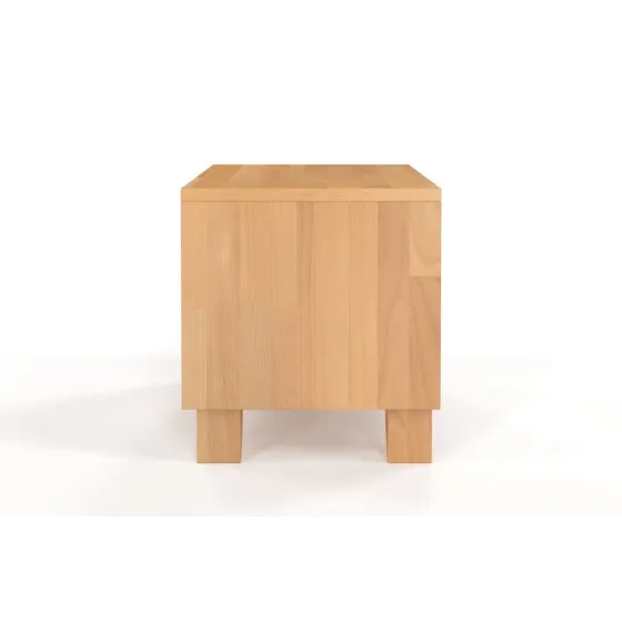 Table de chevet 100% en bois massif collection KIRU