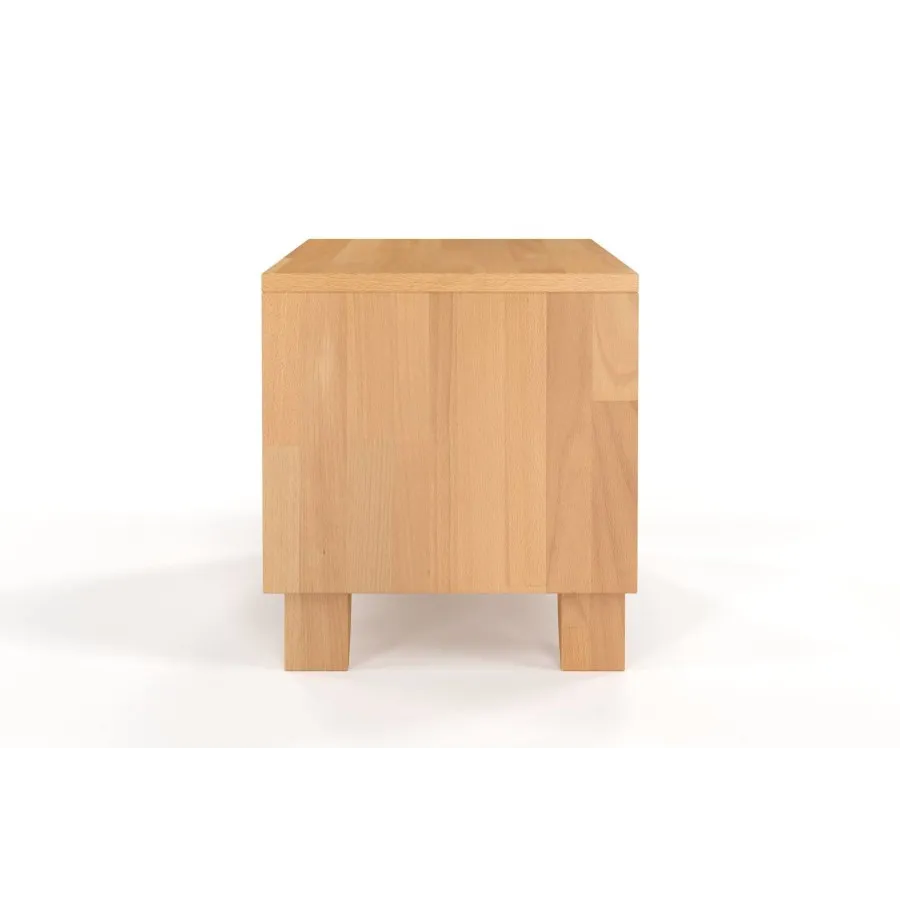 Table de chevet 100% en bois massif collection KIRU