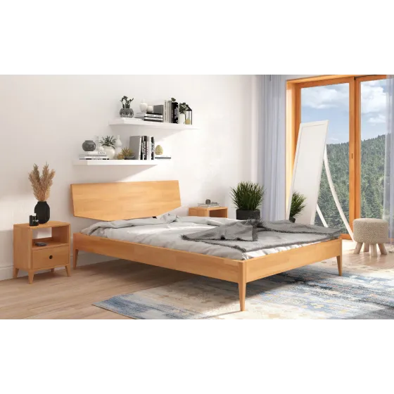 Table de chevet en bois chambre adulte collection VERO