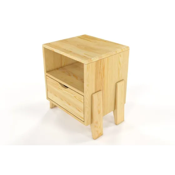 Table de chevet 100% pin naturel collection NINA