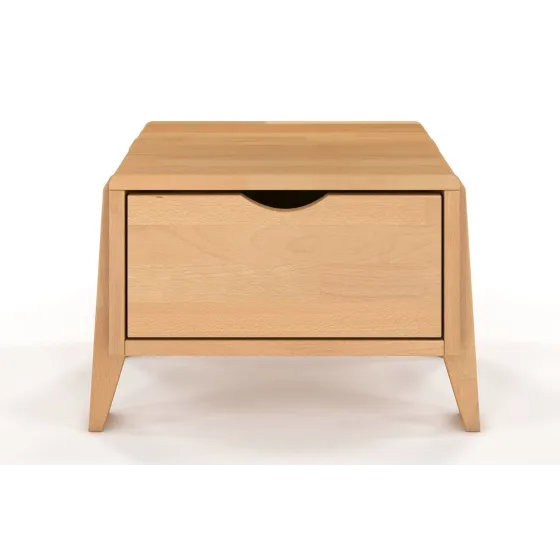 Table de nuit en bois naturel collection MOVE