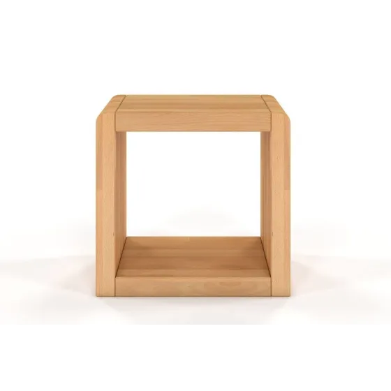 Chevet en bois massif design finition naturel collection SLATE