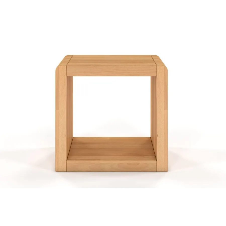 Chevet en bois massif design finition naturel collection SLATE