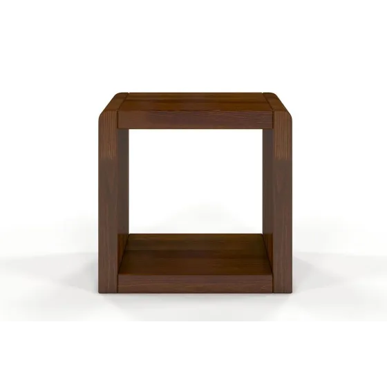 Chevet en pin massif couleur noyer design collection SLATE