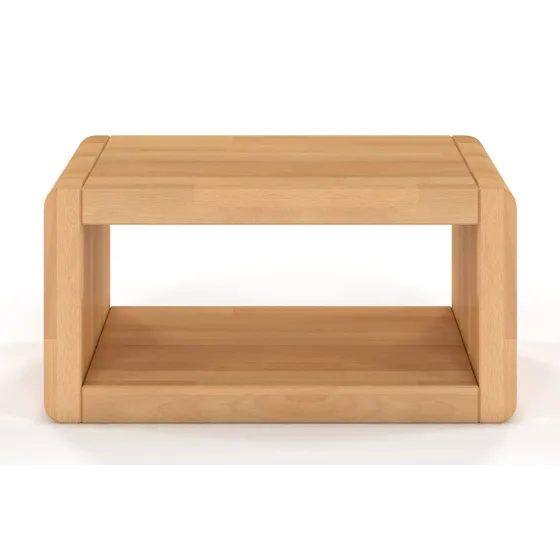 Table de nuit en bois finition naturel design collection SLATE