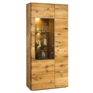 Vitrine en bois massif