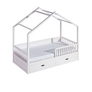 Lit cabane en bois