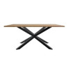 Table bois et métal