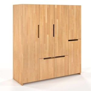 Armoire en bois 4 portes