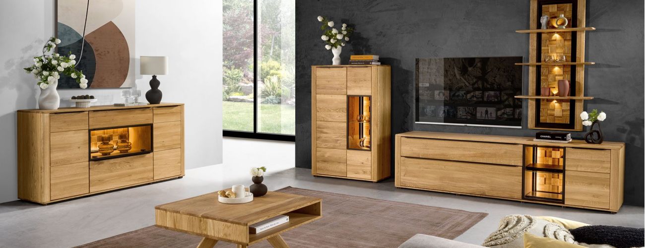 Mobilier chêne massif
